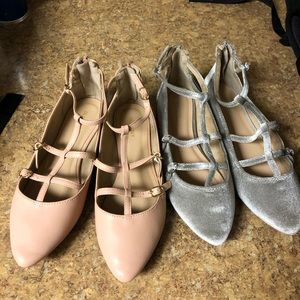 Two Pairs of Old Navy sandals or flats